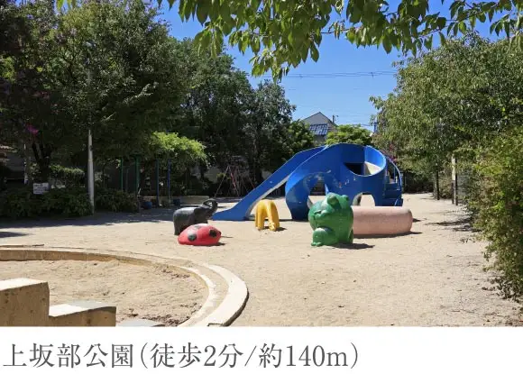 上坂部1丁目公園（徒歩4分/約310m）
